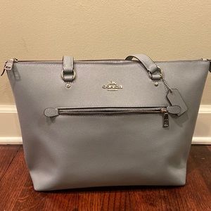 Coach Blue Signature Gallery Tote